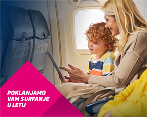 HT prvi u Hrvatskoj nudi besplatno surfanje internetom na letovima Croatia Airlinesa
