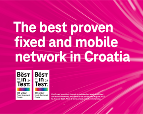HT once again wins the 'Best in Test' award for the best fixed broadband and mobile network